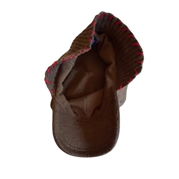 Gap Kids Brown Knit Aviator Cap L/XL Acrylic & Polyester - Picture 4 of 6